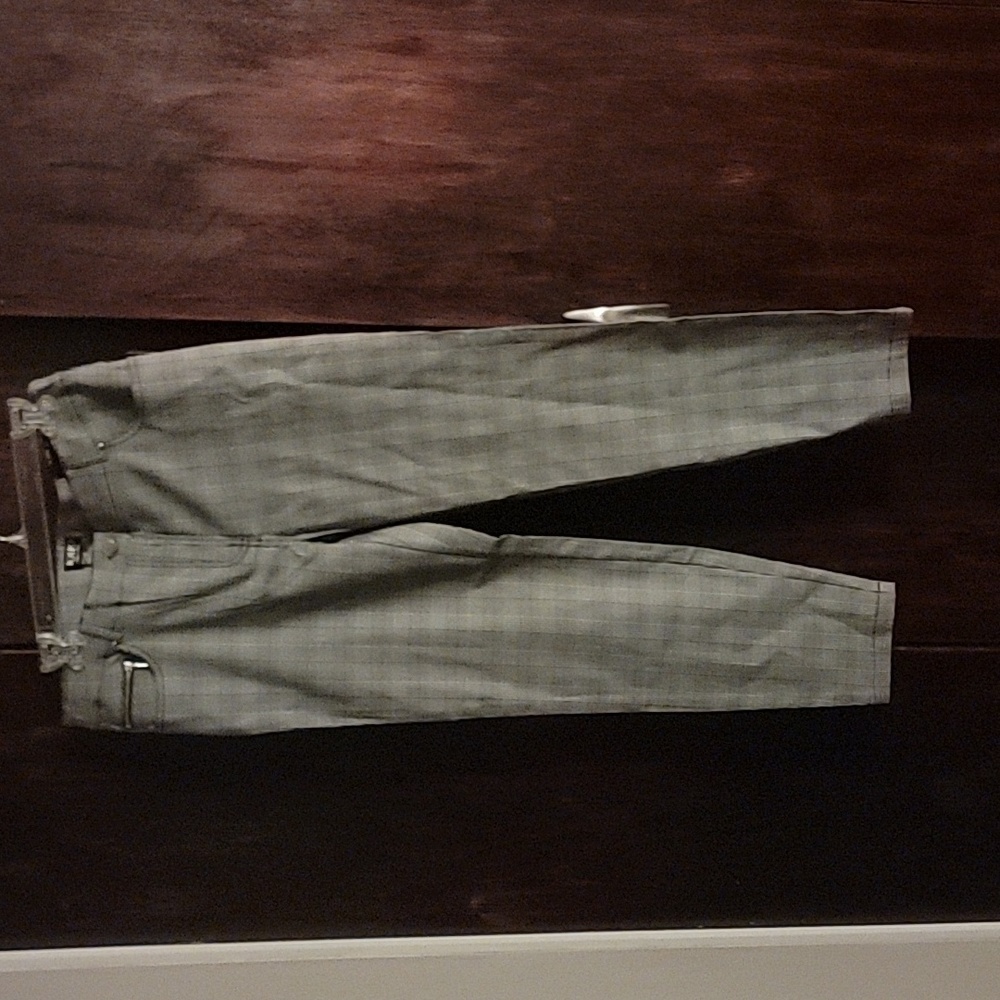 SOHO black plaid pants NWT